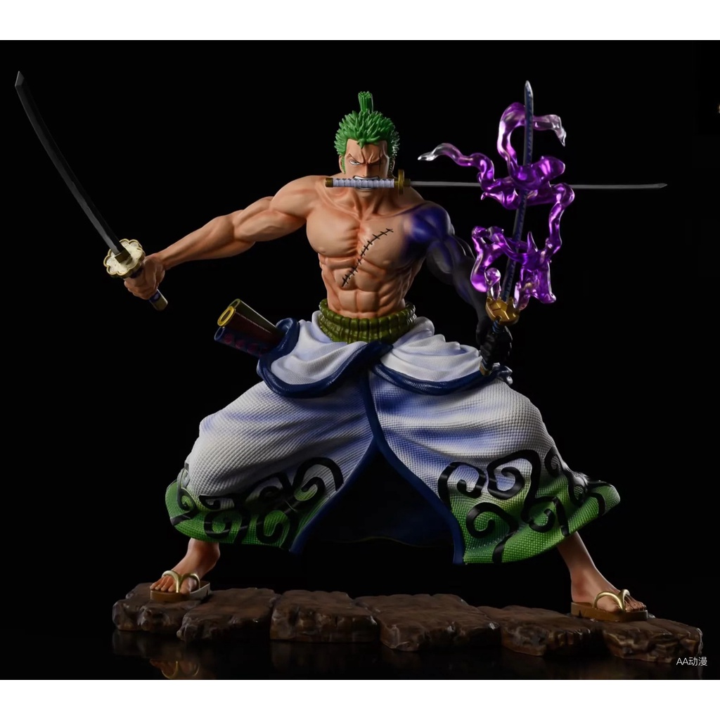 Mô hình One Piece Enel Chúa Trời siêu phẩm trạng thái chiến đấu cao cấp,  mẫu cao 35cm nặng 4.9kg - Figure OnePiece - có hộp xốp màu Đồ chơi trẻ  em-COSY