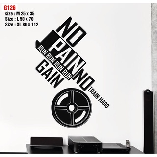 Decal dán tạo động lực trong phòng GYM, thu hút khách hàng, tăng doanh thu, tạo điểm nhấn cho phòng Gym P9