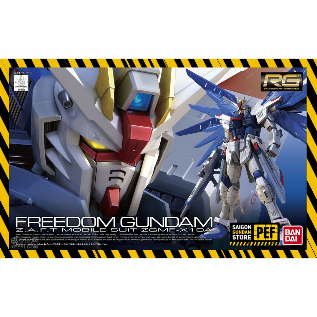 MÔ HÌNH LẮP RÁP RG FREEDOM GUNDAM | Shopee Việt Nam