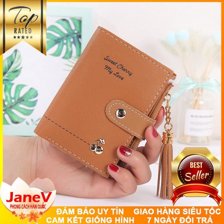 free ship [6 MÀU] Ví Nữ Mini Ngắn Cầm Tay Phong Cách Hàn Quốc TVNN161