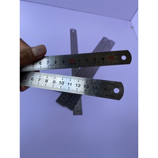 Thước lá kim khí Dung Anh thước lá inox nhiều size