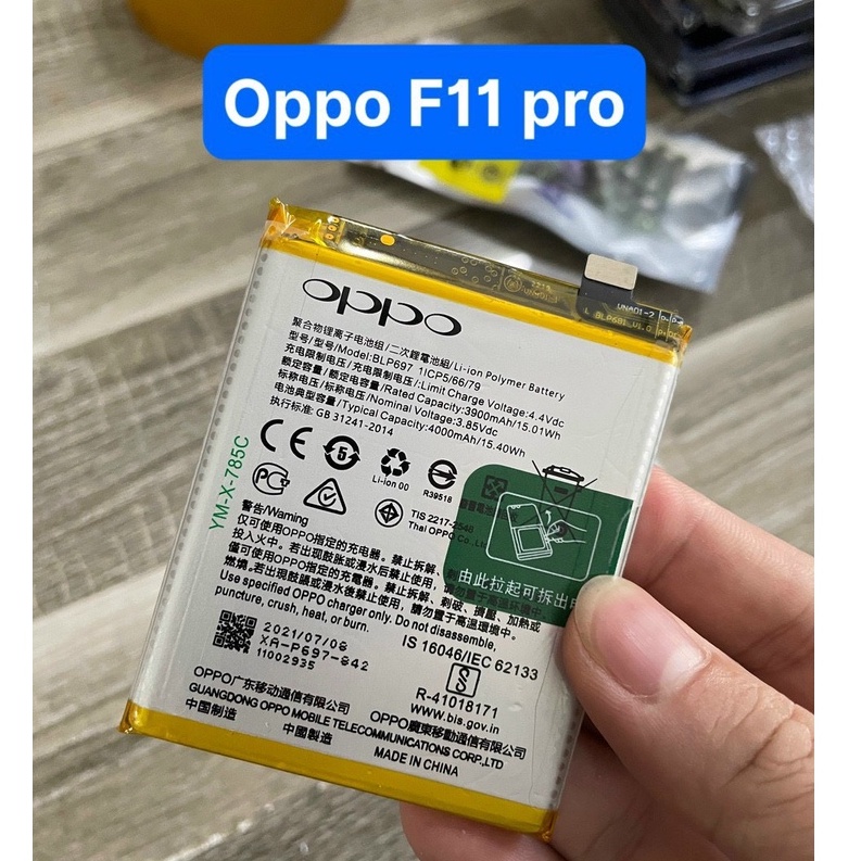 pin oppo F11 pro mã BLP697 (zin) Shopee Việt Nam