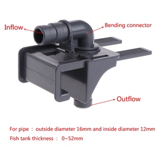 Aquariums Water   Fish Tanks Mount Holder Inflow Outflow Stretcha