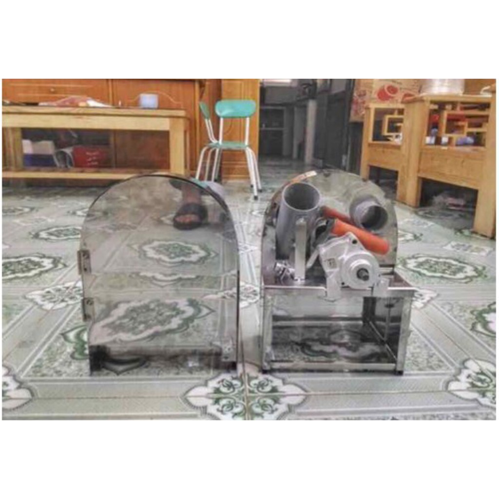 Máy thái hành tỏi inox động cơ hiệu quả năng suất cao 40kg/1giờ