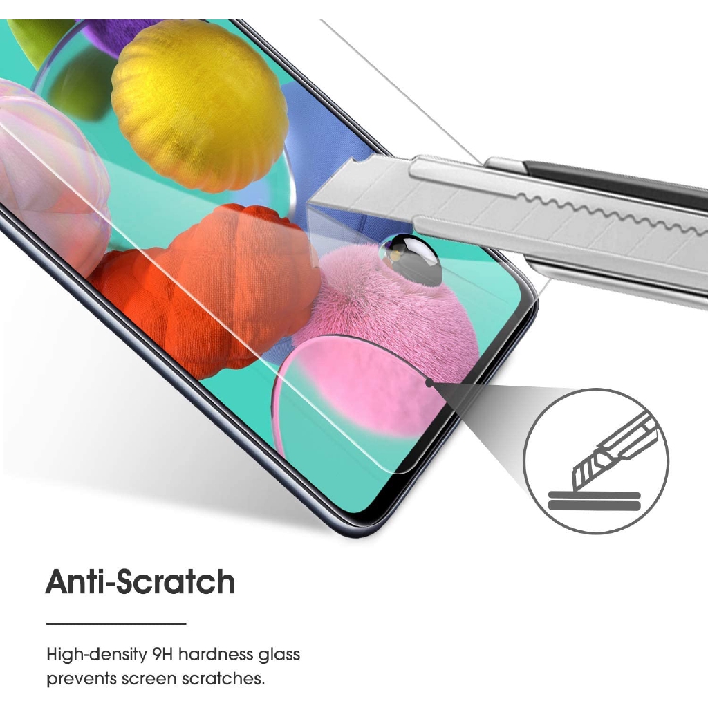 Kính cường lực bảo vệ toàn màn hình cho Samsung Galaxy ss A21s A51 A71 A31 A11 A01 Core M02 M11 M21 M31 M10 5G