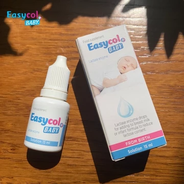 [CHÍNH HÃNG + KÈM QUÀ] Enzym Lactase Easycol Baby+ 15ml – Hỗ trợ tiêu hoá Lactose, giảm đầy hơi cho trẻ sơ sinh