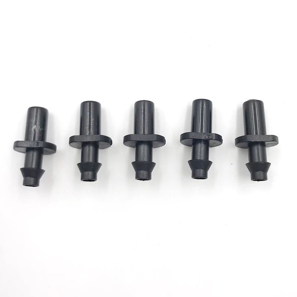 10 Khởi Thủy 6mm 1 Đầu Trơn 1 Đầu Ngạnh, Sử Dụng Nối Béc Phun Sương Và Ống Dây LDPE 6mm - 8mm, Tưới phun mưa