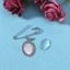 GODD Họ Ảnh Đá Quý Giá Đỡ Thổ Cẩm Mặt Dây Chuyền Bó Hoa Charm Pin Cưới Boutonniere
