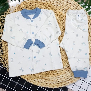 Bộ Quần Áo Dài Tay Miomio Cho Bé Sơ Sinh Mẫu Mới Cao Cấp (Bán Lẻ) | Minizon Kids