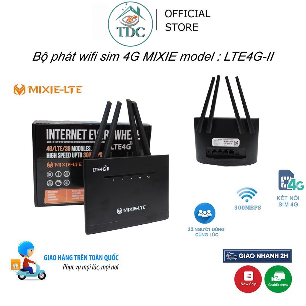 Bộ Phát Wifi 3G/4G Tốc Độ Cao MIXIE-LTE 4G | Phát Wifi Từ Sim 4g - 4 ...