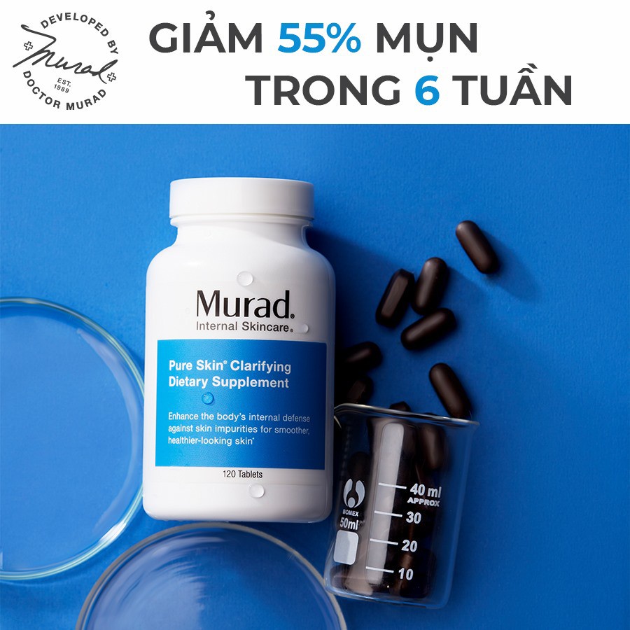 Murad được biết đến là thương hiệu dược mỹ phẩm nổi tiếng tại Mỹ với sản phẩm thuốc trị mụn tốt như thế nào?