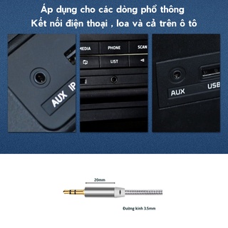 Dây AUX kết nối Loa 2 đầu 3.5mm, Jack dành cho audio kết nối âm thanh ...