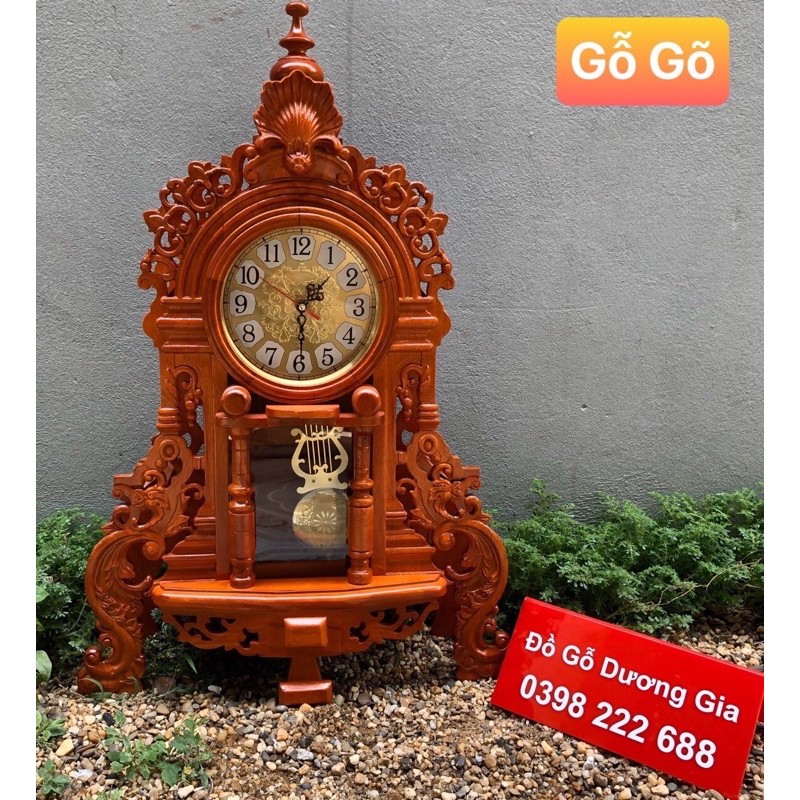 Đồng hồ, mẫu quả lắc để bàn bằng gỗ gõ [ giá xưởng ] | Shopee Việt Nam