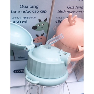 Bình nước Inochi hàng Nhật chịu nhiệt cao cấp cho bé (km Vinamilk)