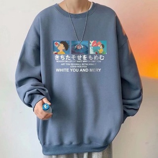 Áo Sweater Cổ Tròn Tay Dài In Hình Nụ Hôn Siêu Lửa Mùa Thu Đông Size M-8XL Cho Cặp Đôi