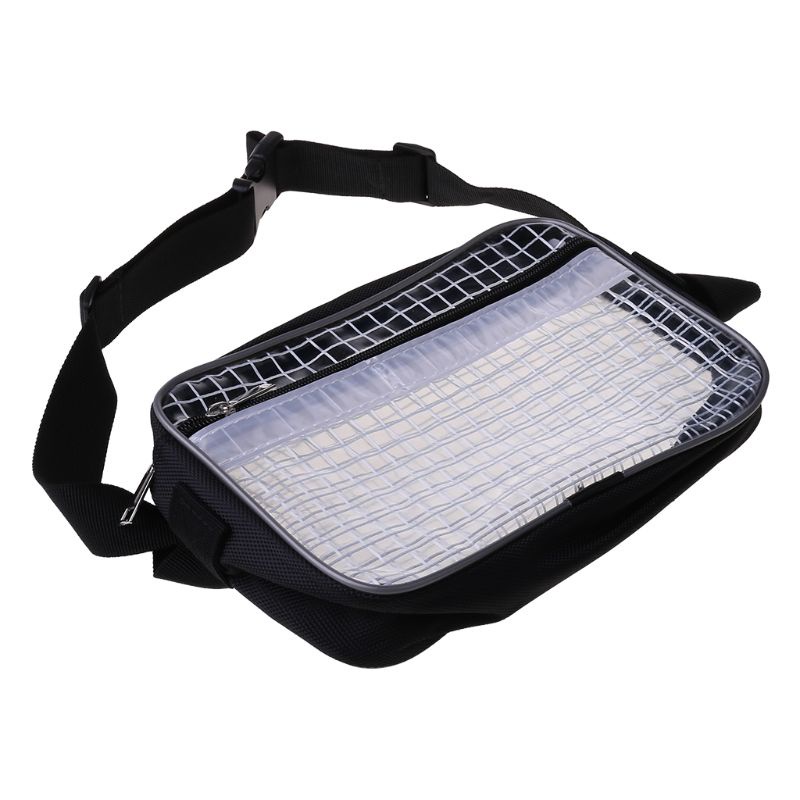 Anti-Static Cleanroom Clear Tool Bag Full Cover Pvc For Engineer Waist Bag Fanny