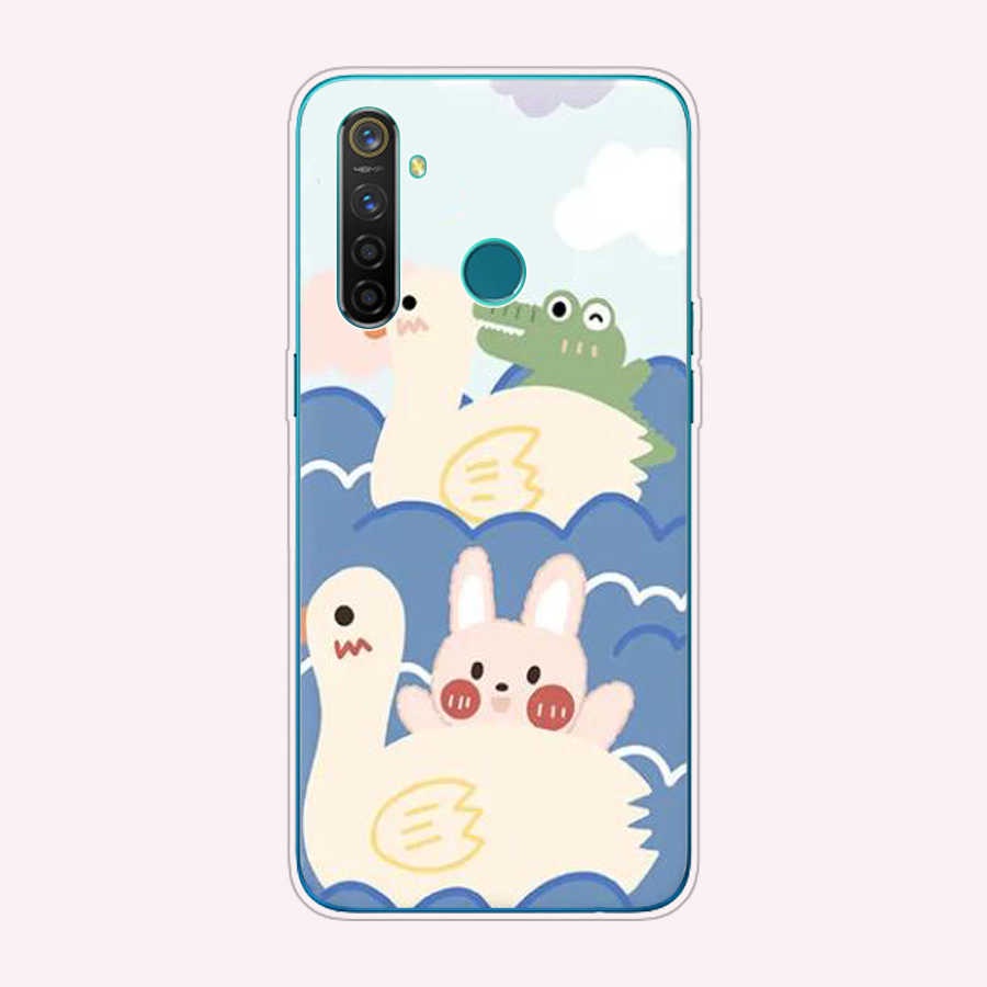Ốp Điện Thoại TPU Dẻo In Họa Tiết Độc Đáo Thời Trang Cho OPPO realme 5 5s 5i 5 pro 6 pro