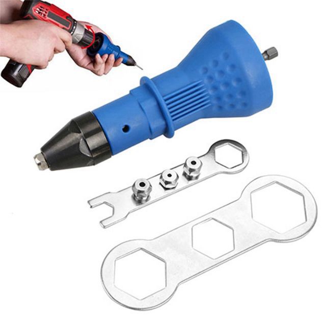 Đầu rút đinh tán gắn máy khoan bắn rive | Shopee Việt Nam