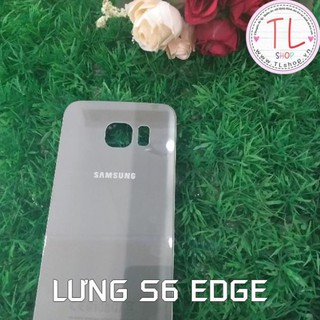 Lưng vỏ samsung s6 edge, lưng kính g925