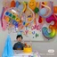 Phông Nền Background Happy Birthday Trang Trí Sinh Nhật Phong Cách Hàn Quốc