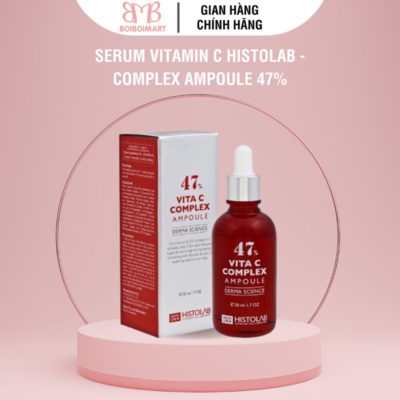 Serum Vitamin C Histolab Complex Ampoule 47 Shopee Việt Nam