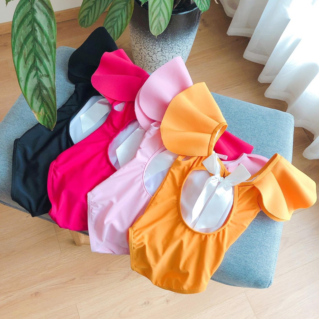 ĐỒ BƠI LIỀN THÂN HỞ LƯNG TAY BÈO CHO BÉ SIÊU SANG CHẢNH BAO CHẤT TOÀN QUỐC 12-27kg