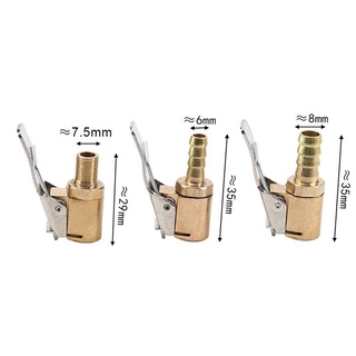 FANIELLAPOWELL Van Kẹp Lốp Xe Ô Tô Phụ Kiện Ô Tô Kẹp Bơm Kết Nối Adapter