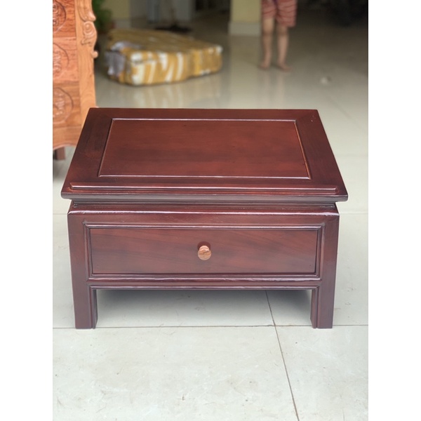 kệ đọc kinh gỗ gõ , hương đá 35x50