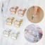 Flgo Clip-on Bông Tai Phát Hiện Thành Phần Vít Lưng Xuyên Bông Tai Chuyển Đổi