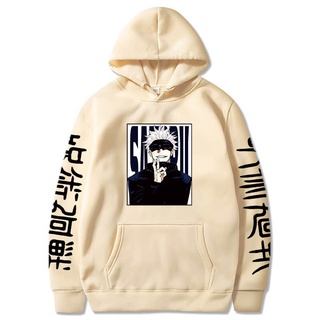Cửu Âm Chân Kinh Kaisen Khoác Hoodie Anime Harajuku Satoru Gojo Đồ Họa Nam/Nữ Áo Nỉ Áo Thun Dài Tay Áo Dạo Phố Cao Cấp