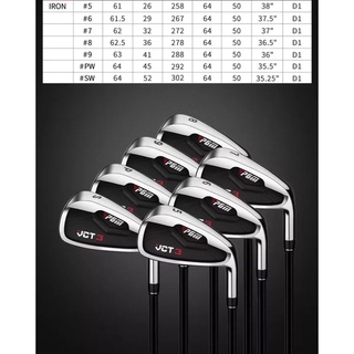 DESIGN 2023 - Gậy Golf nam lẻ đủ số 4 5 6 7 8 9 P S