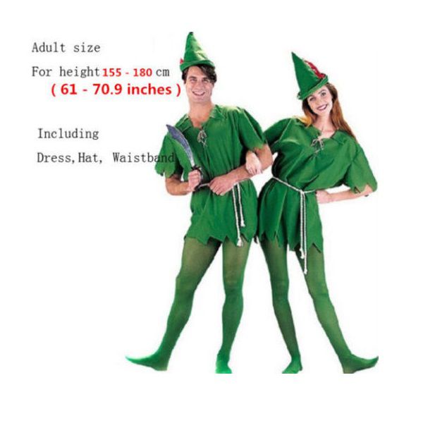 Peter Pan Robin Hood Truyện Nam Nữ Lạ Mắt Trang Phục Unisex Trang Phục