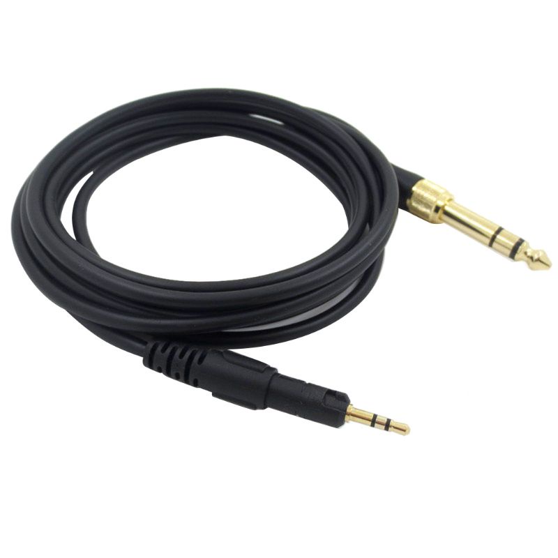 Replacement Cable For  ATH-M50X M40X M60X M70X Headphones 6.35mm