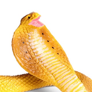 Realistic Simulation Rubber Snake Toy Garden lifelike Joke Prank  Halloween