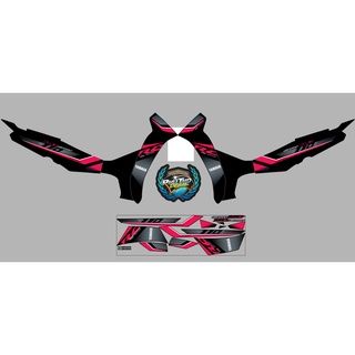 Tem sirius rơi RC đủ màu- 50cc-110cc- 3 lớp- tặng logo rice