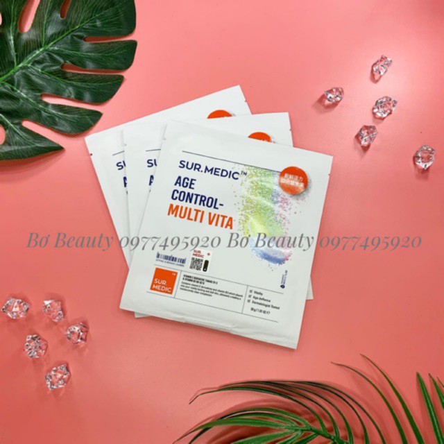 MẶt NẠ Neogen Surmedic Age Control Multi Vita Shopee Việt Nam 