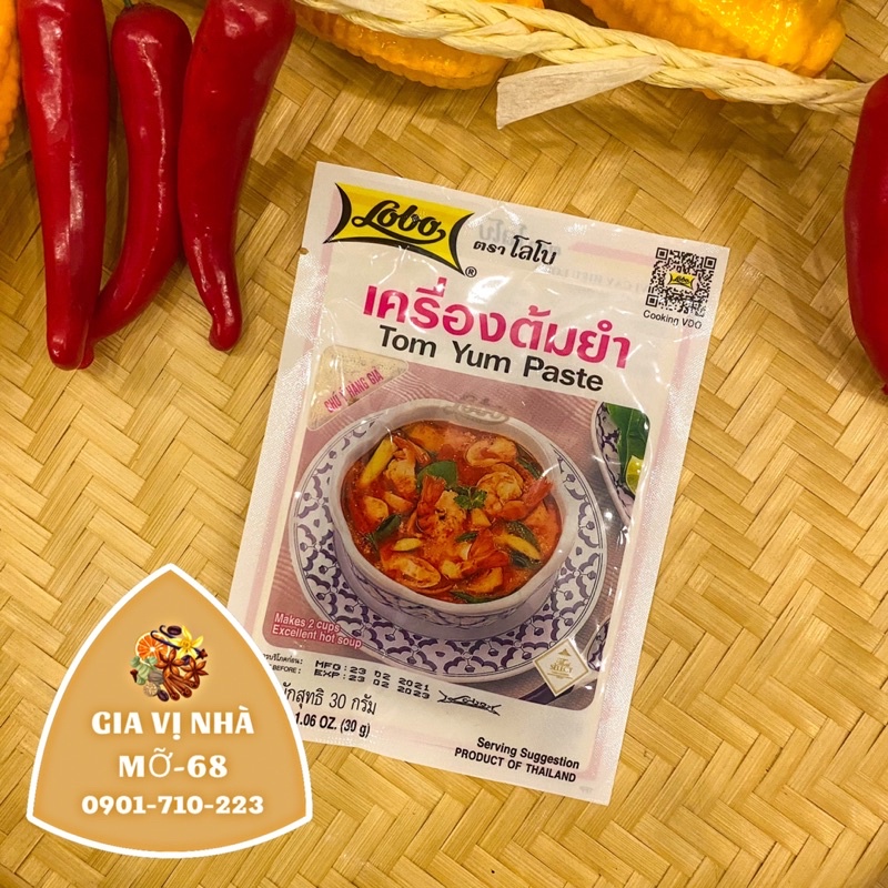 Sốt Gia Vị Lẩu Thái Cay Tom Yum Past 30gr Gói Shopee Việt Nam