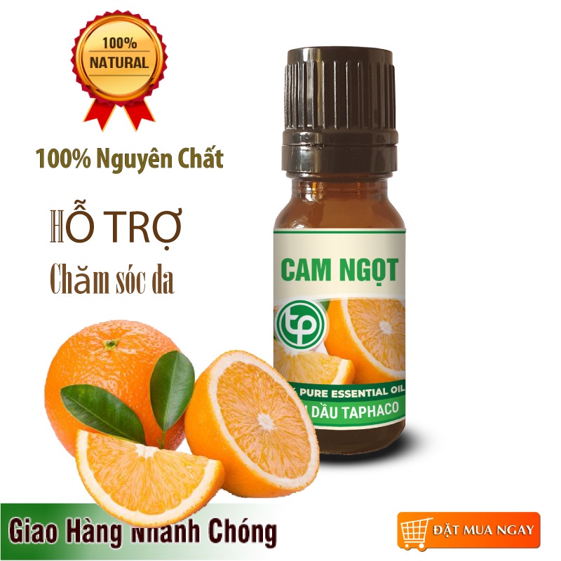 Tinh Dầu Cam Ngọt Thiên Nhiên 10ml Thaphaco