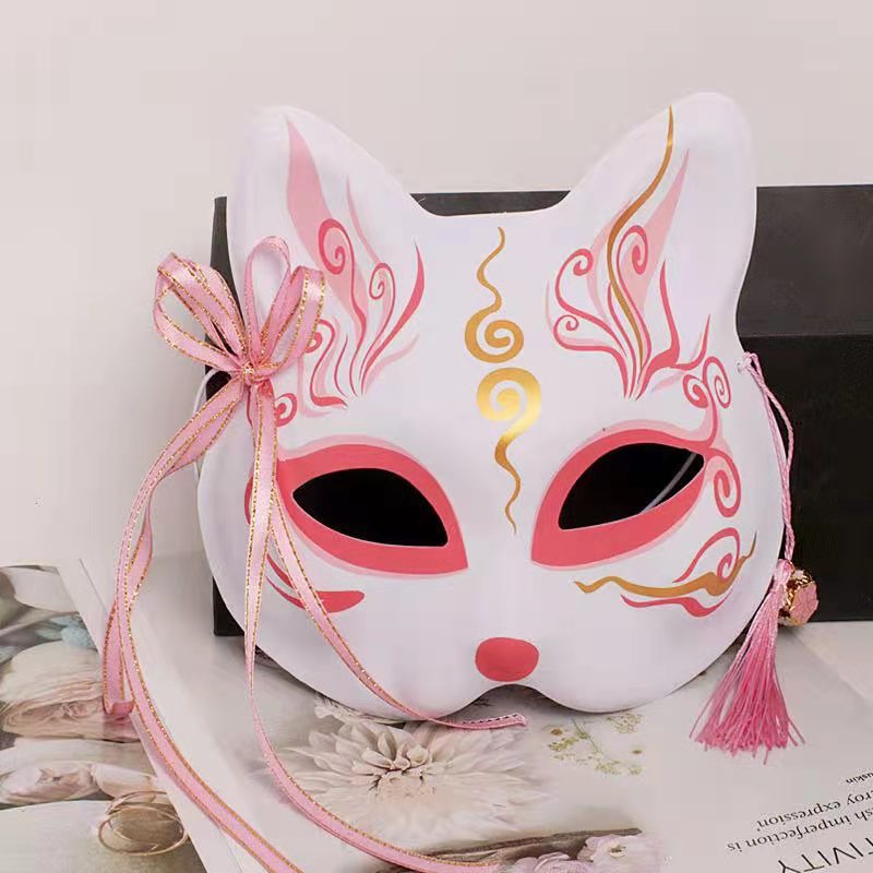 Mặt Nạ Hóa Trang halloween Hình Mặt Nạ Cáo Phong Cách Nhật Bản | Shopee ...