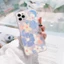 Ốp iphone điện thoại Hoa sơn dầu cạnh vuông bảo vệ camera iphone đủ mã từ iphone 6 đến 13promax e140