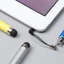 YRBWD 3 Bút Màn Hình Cảm Ứng Nhỏ Gọn Nhiều Màu Mini Di Động Bút Chì Stylus Cho Điện Thoại Máy Tính Bảng