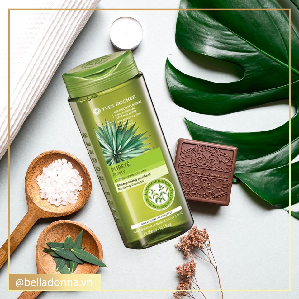 Dầu Gội Dành Cho Tóc Dầu Yves Rocher Purity Oily Hair Purifying Shampoo