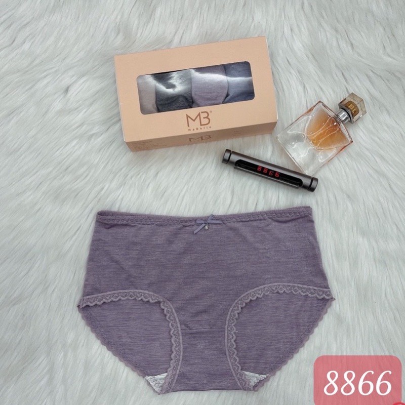 [CHÍNH HÃNG] [CAO CẤP] Quần lót nữ cotton cao cấp kháng khuẩn mã 8866 của hãng đồ lót MB