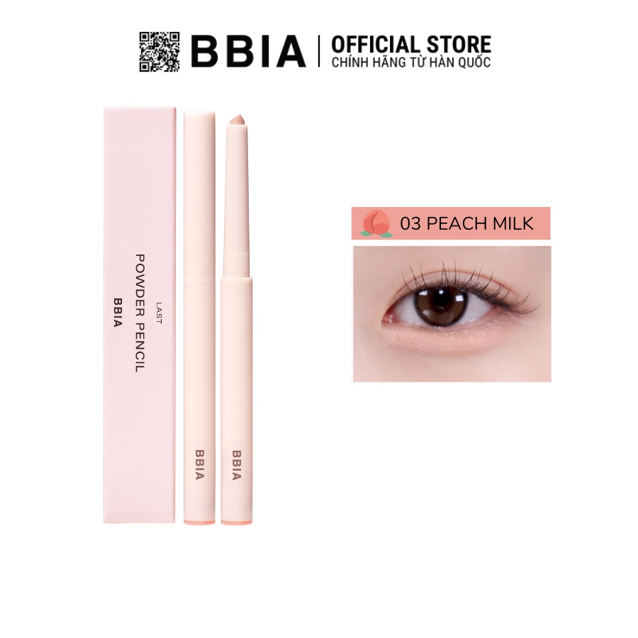 Chì kẻ bọng mắt mềm mượt, không lem trôi BBIA Last Powder Pencil 0.8g