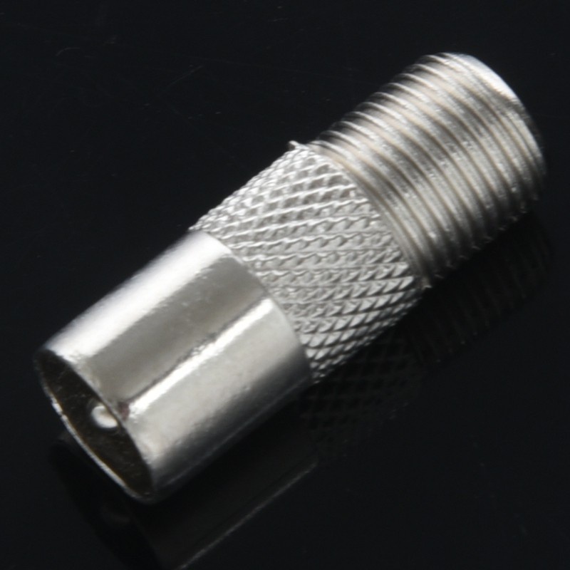 10 Cái Thẳng Kim Loại F Loại Nữ Sang Tivi PAL Nam RF Kết Nối Adapter