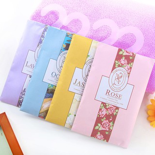 (SET 5) Túi Thơm Treo Quần Áo Kèm Móc Treo - Nhiều Mùi.