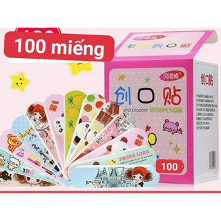 Hộp 100m băng cá nhân hoạt hình cute