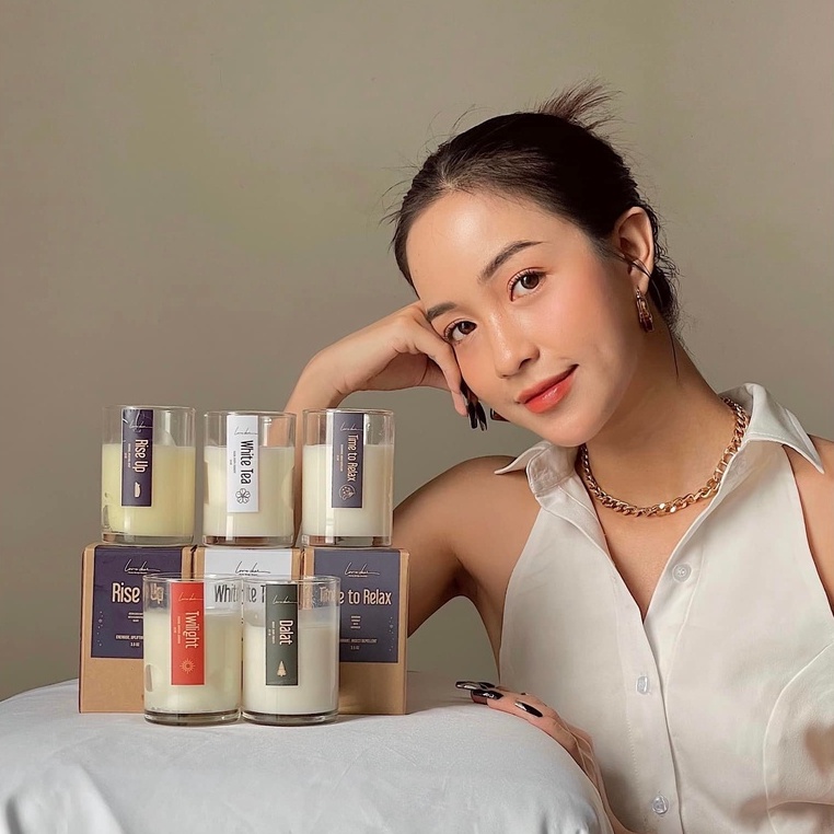 Ảnh Nến thơm Tinh Dầu Cao Cấp LoveDear 100g Nhiều Mùi - Không Khói Decor Sang Trọng 3