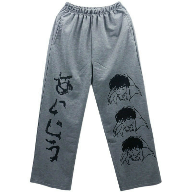 🌸 SIÊU CHẤT 🌸 Quần nỉ unisex nam nữ form rộng in hoạ tiết hoạt hình ( ỐNG XUÔNG DÀI 90CM) 02 C1