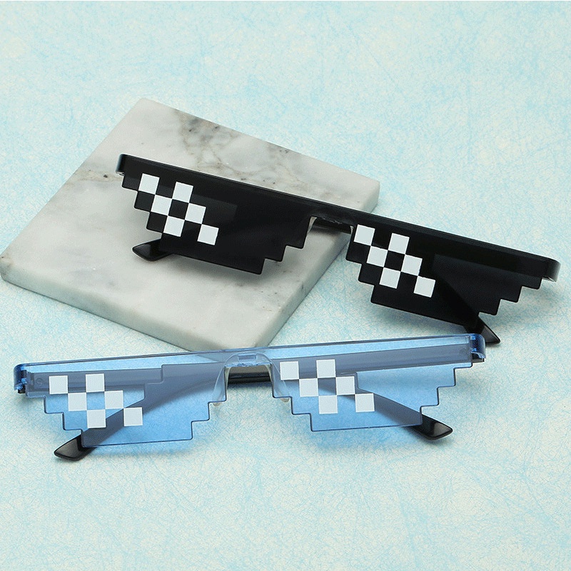 Kính Mát Phong Cách Hoạt Hình Pixel Vui Nhộn Thời Trang | Shopee Việt Nam